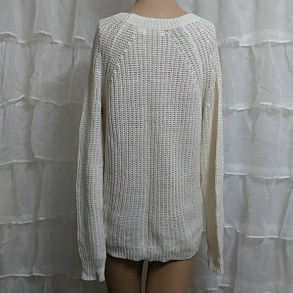 Faded Glory Sparkly Crewneck Sweater Sz Small - Picture 5 of 5